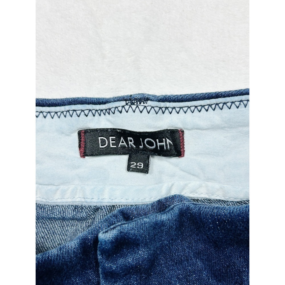 Dear John Holly Rolled Cuff Denim Shorts Stretch 29 Beach Classic Preppy - Picture 4 of 8